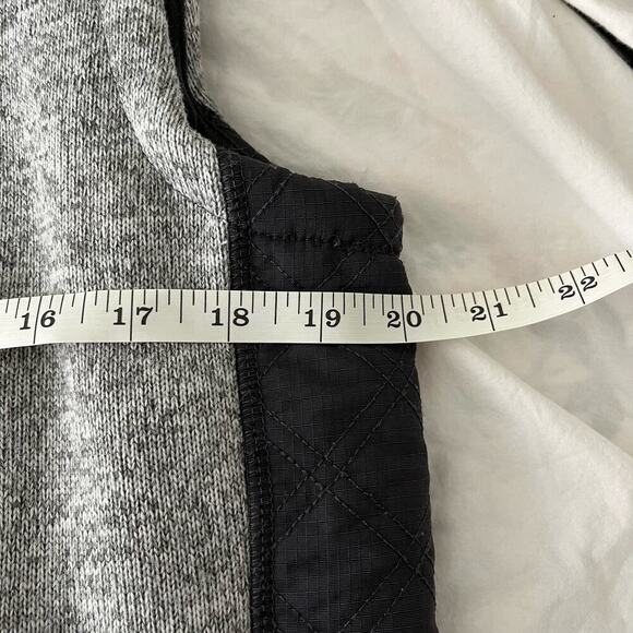 Orvis Men's Denali Fleece Sweater Vest Full Zip Heather Gray With Pockets Medium - Picture 3 of 8